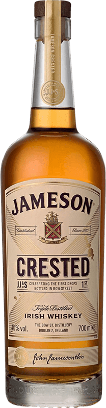 35,95 € Envío gratis | Whisky Blended Jameson Crested Irlanda Botella 70 cl