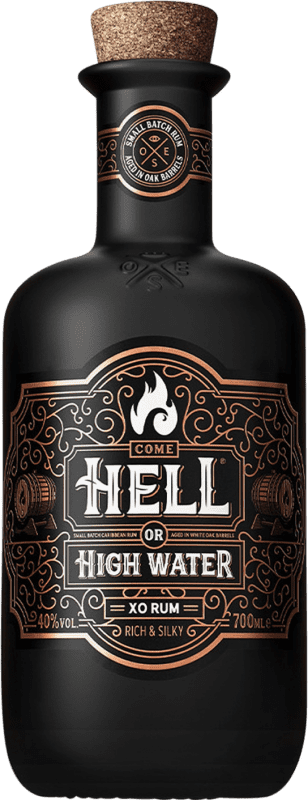 49,95 € Envoi gratuit | Rhum Ron de Jeremy Hell or High Water XO Rum Pays-Bas Bouteille 70 cl