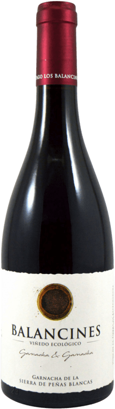 14,95 € 免费送货 | 红酒 Pago Los Balancines I.G.P. Vino de la Tierra de Extremadura 埃斯特雷马杜拉 西班牙 Grenache, Grenache Tintorera 瓶子 75 cl