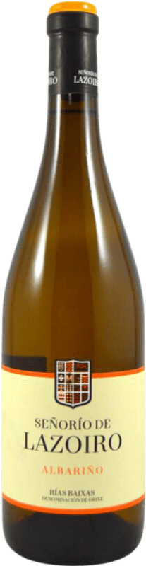 7,95 € Envoi gratuit | Vin blanc Pazo as Barreiras Señorío de Lazoiro D.O. Rías Baixas Galice Espagne Albariño Bouteille 75 cl