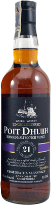 141,95 € Kostenloser Versand | Whiskey Blended Pràban Poit Dhubh Großbritannien 21 Jahre Flasche 70 cl