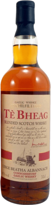 32,95 € Envío gratis | Whisky Blended Pràban Tè Bheag Unchilfiltered Reino Unido 70 cl