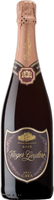 14,95 € Бесплатная доставка | Розовое игристое Roger Goulart Millésimé Rosé D.O. Cava Каталония Испания Grenache, Monastrell, Pinot Black бутылка 75 cl