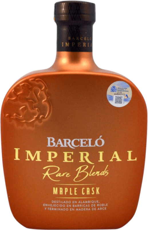 69,95 € Kostenloser Versand | Rum Barceló Imperial Maple Cask Dominikanische Republik Flasche 70 cl