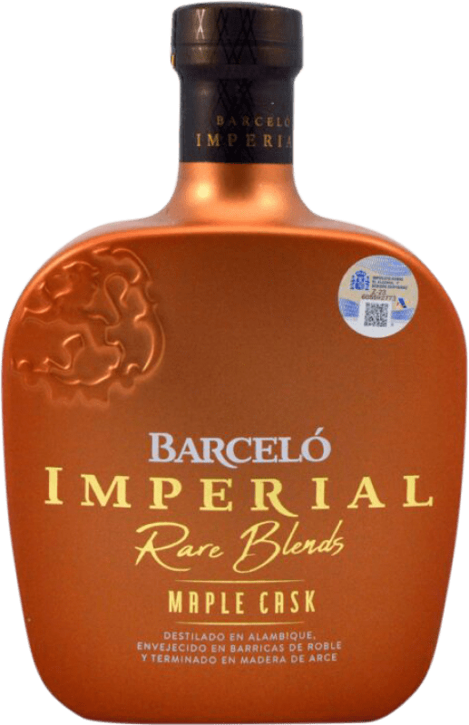73,95 € Бесплатная доставка | Ром Barceló Maple Cask — Бочка, Imperial — Имперский Доминиканская Респблика 70 cl