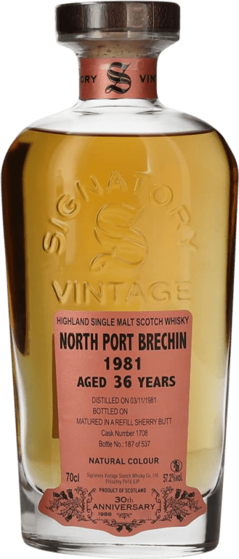 2 117,95 € Kostenloser Versand | Single Malt Whisky Signatory Vintage North Port Brechin 30th Collection — Kollektion, Special Anniversary Edition — Jubiläumsedition Großbritannien 36 Jahre 70 cl