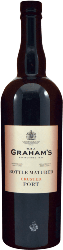 46,95 € Envio grátis | Vinho Generoso Fortificado Graham's Crusted I.G. Porto Porto Portugal 75 cl