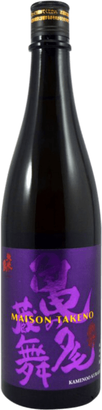 43,95 € Envío gratis | Sake Maison Takeno. Kamenoo Kurabu Japón Botella 72 cl