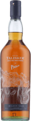 86,95 € Envio grátis | Whisky Single Malt Talisker Parley Wilder Seas Reino Unido Garrafa 70 cl