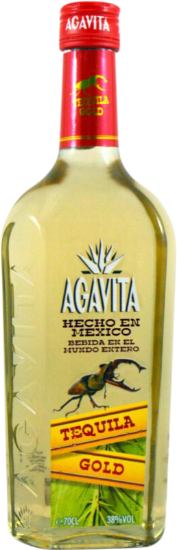 22,95 € Spedizione Gratuita | Tequila La Magdalena. Agavita Gold Messico Bottiglia 70 cl