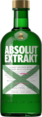 24,95 € Envío gratis | Vodka Absolut Extrakt Nº 1 Suecia Botella 70 cl