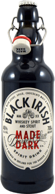 Whiskey Blended Darker. Black Irish Spirit & Stout 70 cl