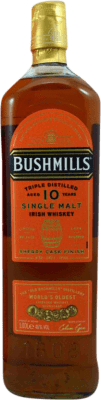 59,95 € Envoi gratuit | Whisky Single Malt Bushmills Sherry Cask Finish — Finition en Fût Irlande 10 Ans 1 L