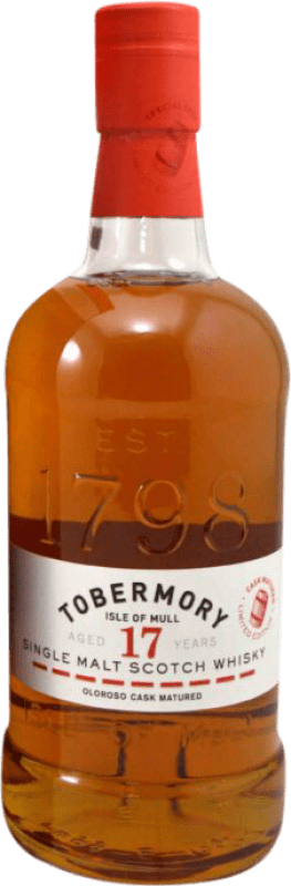 183,95 € Envío gratis | Whisky Single Malt Tobermory Oloroso Cask Reino Unido 17 Años Botella 70 cl