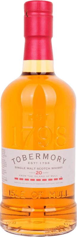 254,95 € Envío gratis | Whisky Single Malt Tobermory Reino Unido 20 Años Botella 70 cl
