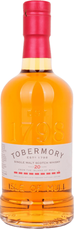 266,95 € Free Shipping | Whisky Single Malt Tobermory United Kingdom 20 Years Bottle 70 cl