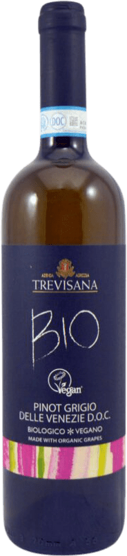 14,95 € 免费送货 | 白酒 Rinomata Cantina Tombacco Trevisana Biológico I.G.T. Treviso 特雷维索 意大利 Pinot Grey 瓶子 75 cl