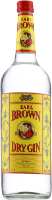 15,95 € Spedizione Gratuita | Gin Wilhelm Braun Earl Brown Dry Gin Germania Bottiglia 1 L