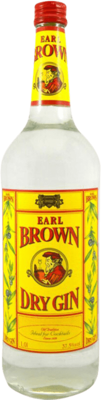 14,95 € Envío gratis | Ginebra Wilhelm Braun Earl Brown Dry Gin Alemania Botella 1 L