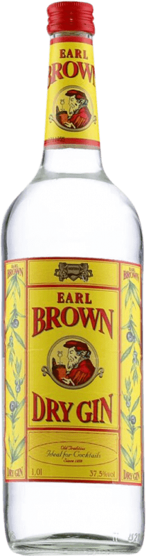15,95 € Spedizione Gratuita | Gin Wilhelm Braun Earl Brown Dry Gin Germania Bottiglia 1 L