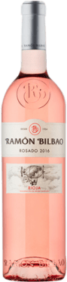 7,95 € Free Shipping | Rosé wine Ramón Bilbao Rosado Joven D.O.Ca. Rioja The Rioja Spain Grenache, Viura Bottle 75 cl