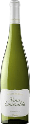9,95 € Envio grátis | Vinho Branco Torres Viña Esmeralda Jovem D.O. Penedès Catalunha Espanha Gewürztraminer, Moscatel 75 cl