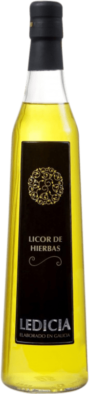 9,95 € Envío gratis | Orujo Nor-Iberica de Bebidas Ledicia de Hierbas Galicia España Botella 70 cl