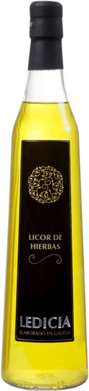 8,95 € Envio grátis | Aguardente Orujo Nor-Iberica de Bebidas Ledicia de Hierbas Galiza Espanha Garrafa 70 cl