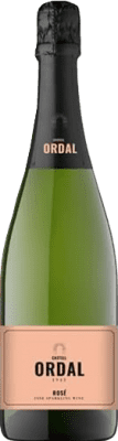 5,95 € Free Shipping | Rosé sparkling UCSA Castell d'Ordal Rosado D.O. Cava Spain Tempranillo, Grenache, Bobal Bottle 75 cl