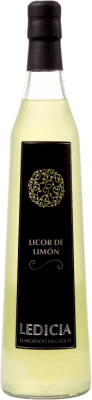 9,95 € Envio grátis | Aguardente Orujo Nor-Iberica de Bebidas Ledicia Limón Galiza Espanha Garrafa 70 cl