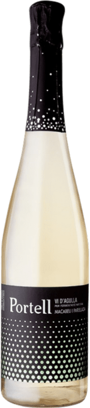 5,95 € Kostenloser Versand | Weißer Sekt Sarral Portell de Aguja D.O. Conca de Barberà Spanien Macabeo, Parellada Flasche 75 cl
