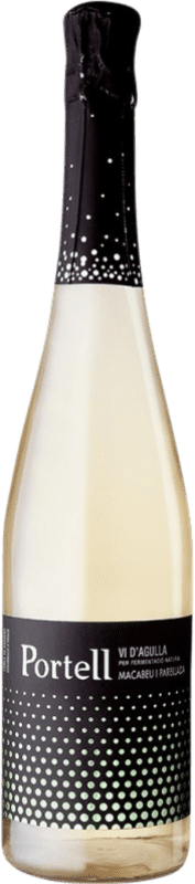 6,95 € Kostenloser Versand | Weißwein Sarral Portell Blanco de Aguja D.O. Conca de Barberà Spanien Macabeo, Parellada Flasche 75 cl