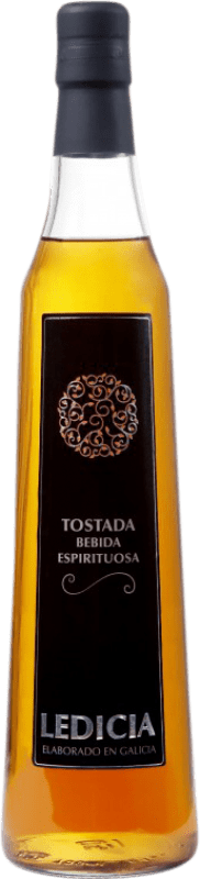 9,95 € Spedizione Gratuita | Superalcolici Nor-Iberica de Bebidas Ledicia Orujo Tostado Galizia Spagna Bottiglia 70 cl