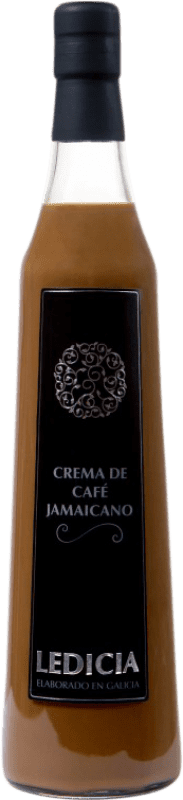 9,95 € Envío gratis | Crema de Licor Nor-Iberica de Bebidas Ledicia Crema Café Jamaicano Galicia España Botella 70 cl