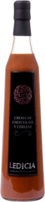 9,95 € Бесплатная доставка | Ликер крем Nor-Iberica de Bebidas Ledicia Chocolate y Cerezas Галисия Испания бутылка 70 cl