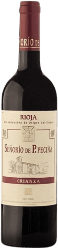 16,95 € Kostenloser Versand | Rotwein Hermanos Peciña Señorío de P. Peciña Alterung D.O.Ca. Rioja La Rioja Spanien Tempranillo, Graciano, Grenache Tintorera Flasche 75 cl