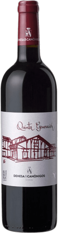 16,95 € Free Shipping | Red wine Dehesa de los Canónigos Quinta Generación D.O. Ribera del Duero Castilla y León Spain Tempranillo Bottle 75 cl