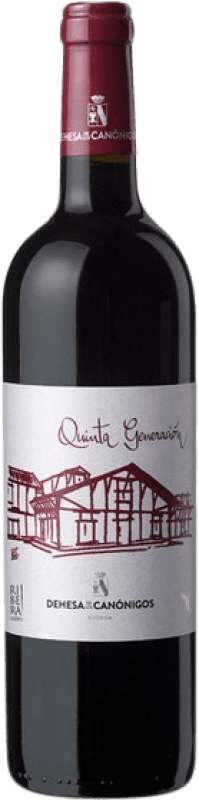 13,95 € Envío gratis | Vino Tinto Dehesa de los Canónigos Quinta Generación D.O. Ribera del Duero Castilla y León España Tempranillo 75 cl