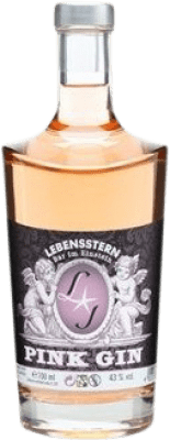 46,95 € Бесплатная доставка | Джин Bitter Truth Pink Gin Lebensstern Германия бутылка 70 cl