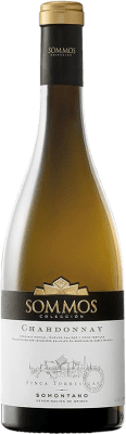 36,95 € Kostenloser Versand | Weißwein Sommos Colección Alterung D.O. Somontano Aragón Spanien Chardonnay Flasche 75 cl