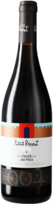 8,95 € Kostenloser Versand | Rotwein Oller del Mas Petit Bernat D.O. Pla de Bages Katalonien Spanien Merlot, Syrah, Cabernet Sauvignon, Cabernet Franc, Picapoll Schwarz Flasche 75 cl