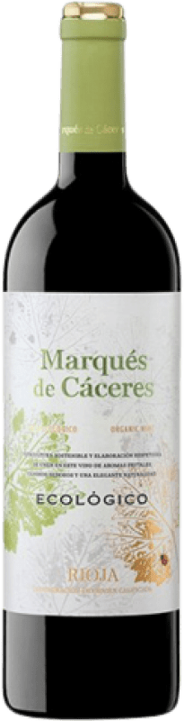 6,95 € Free Shipping | Red wine Marqués de Cáceres Bio Young D.O.Ca. Rioja The Rioja Spain Tempranillo, Graciano Bottle 75 cl