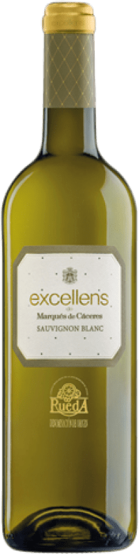 14,95 € Envoi gratuit | Vin blanc Marqués de Cáceres Excellens Jeune D.O. Rueda Castille et Leon Espagne Sauvignon Blanc Bouteille Magnum 1,5 L