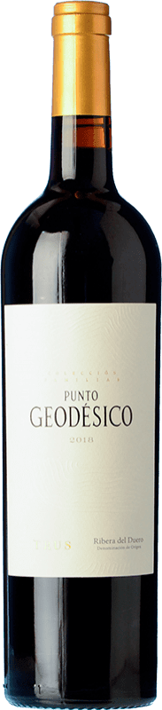 26,95 € Free Shipping | Red wine Trus Punto Geodésico Crianza D.O. Ribera del Duero Castilla y León Spain Tempranillo Bottle 75 cl