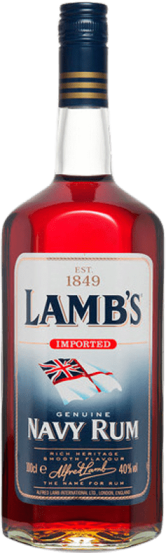 15,95 € Envoi gratuit | Rhum Lamb's Navy Strength — Brut de Fût Jamaïque Bouteille 1 L