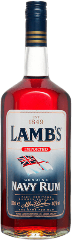 15,95 € Free Shipping | Rum Lamb's Navy Rum Jamaica Bottle 1 L