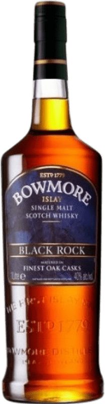 37,95 € Envio grátis | Whisky Single Malt Morrison's Bowmore Black Rock Escócia Reino Unido Garrafa 1 L