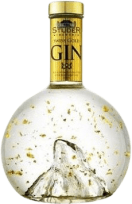 53,95 € Free Shipping | Genever Gin Studer & Co Swiss Gold Edition Switzerland 70 cl