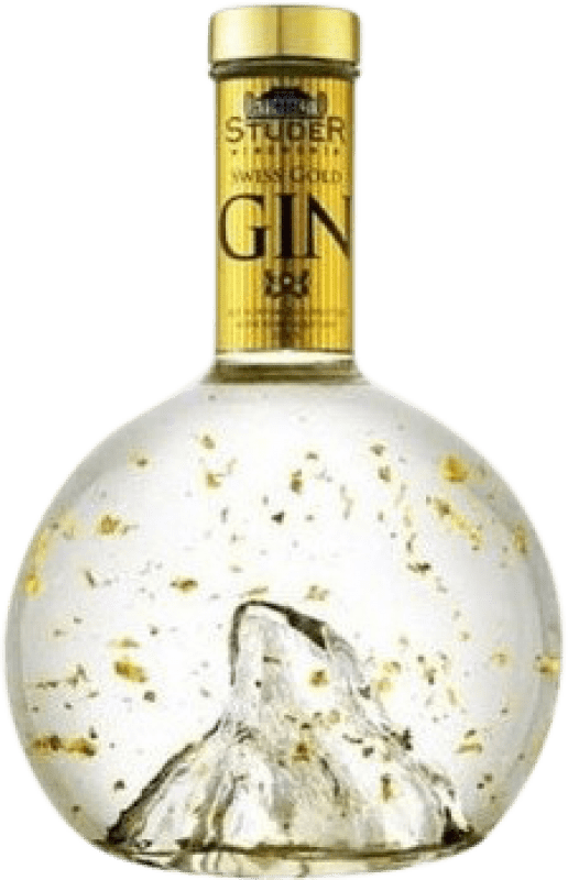 49,95 € Free Shipping | Gin Studer & Co Wiss Gold Switzerland Bottle 70 cl