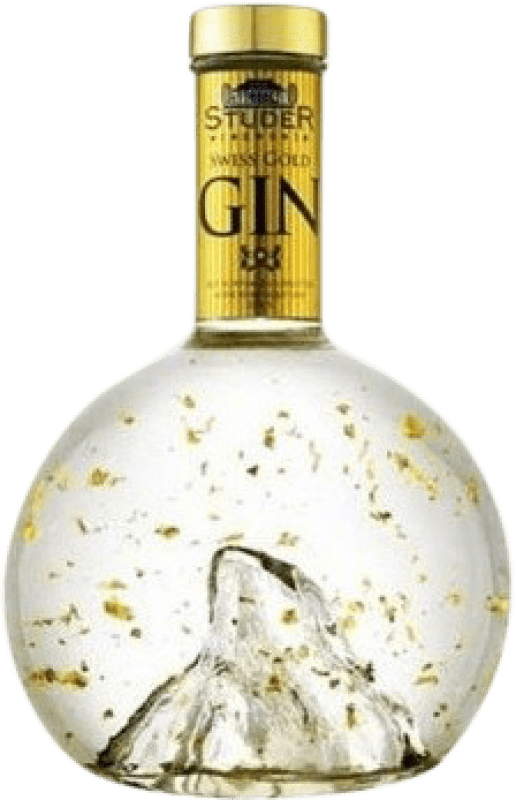 49,95 € Kostenloser Versand | Gin Studer & Co Swiss Gold Schweiz Flasche 70 cl